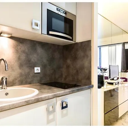 Croisette 50m Calme Parking Apartamento *
